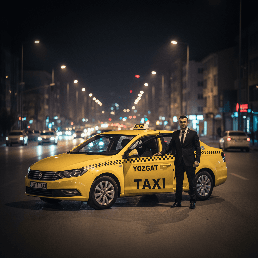 Yozgat 7/24 Taksi - Gece hizmet